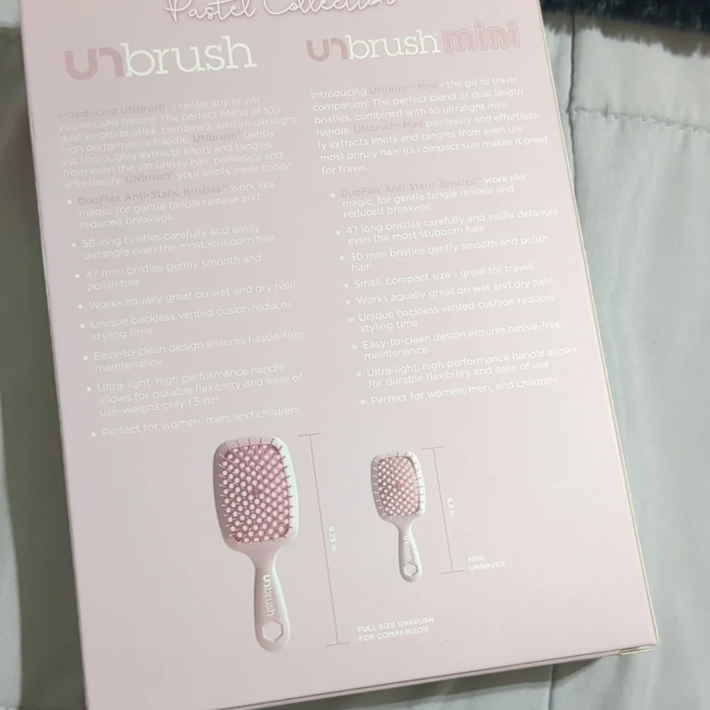 Unbrush Set of two untangling brushes - Picture 3 of 3